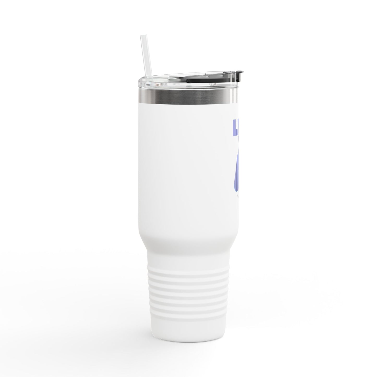 Personalized Insulated Travel Mug - 40oz Dog Lover Design