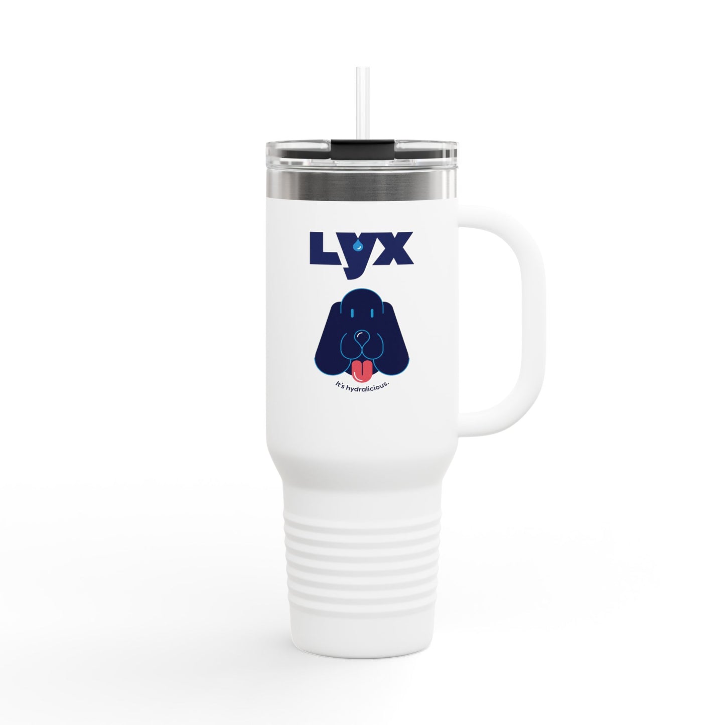 Personalized Insulated Travel Mug - 40oz Dog Lover Design