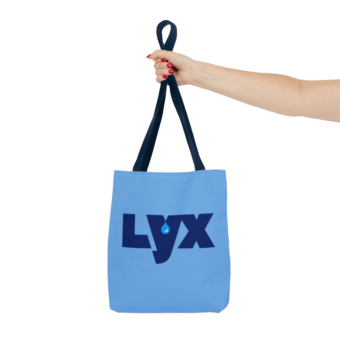 Lyx Hydration Tote Bag - Stylish Blue Eco-Friendly Bag for Everyday Use